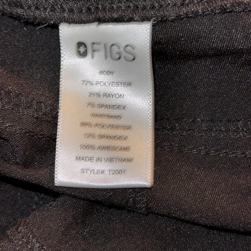 Figs Large Technical Collection Scrubs Pants - image 4